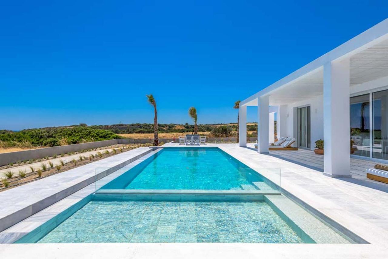 Seashore Beachfront Villa Lachania  Exterior photo